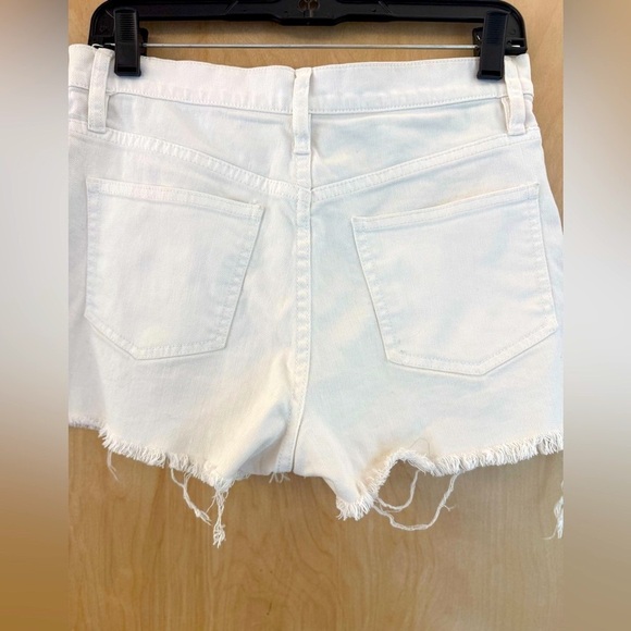 J. Crew White Frayed Hem Jean Shorts: Eligible 3/$25 - Picture 11 of 13